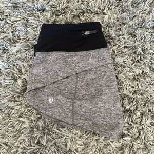 lululemon speed up shorts 2.5’ grey